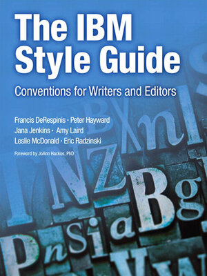 cover image of The IBM Style Guide
